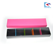 custom logo printed macaroon packaging boxes